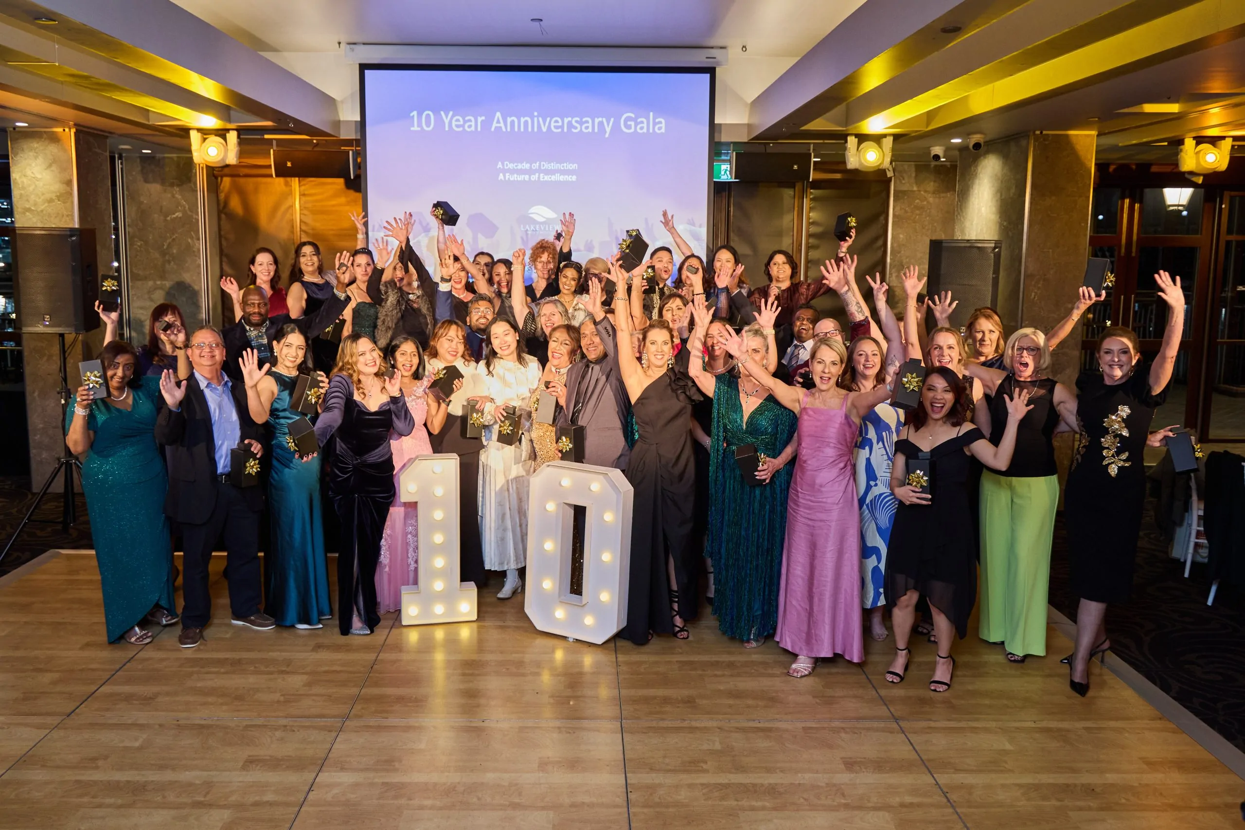 10th year gala | staff news | Lakeview Sydney Hospital