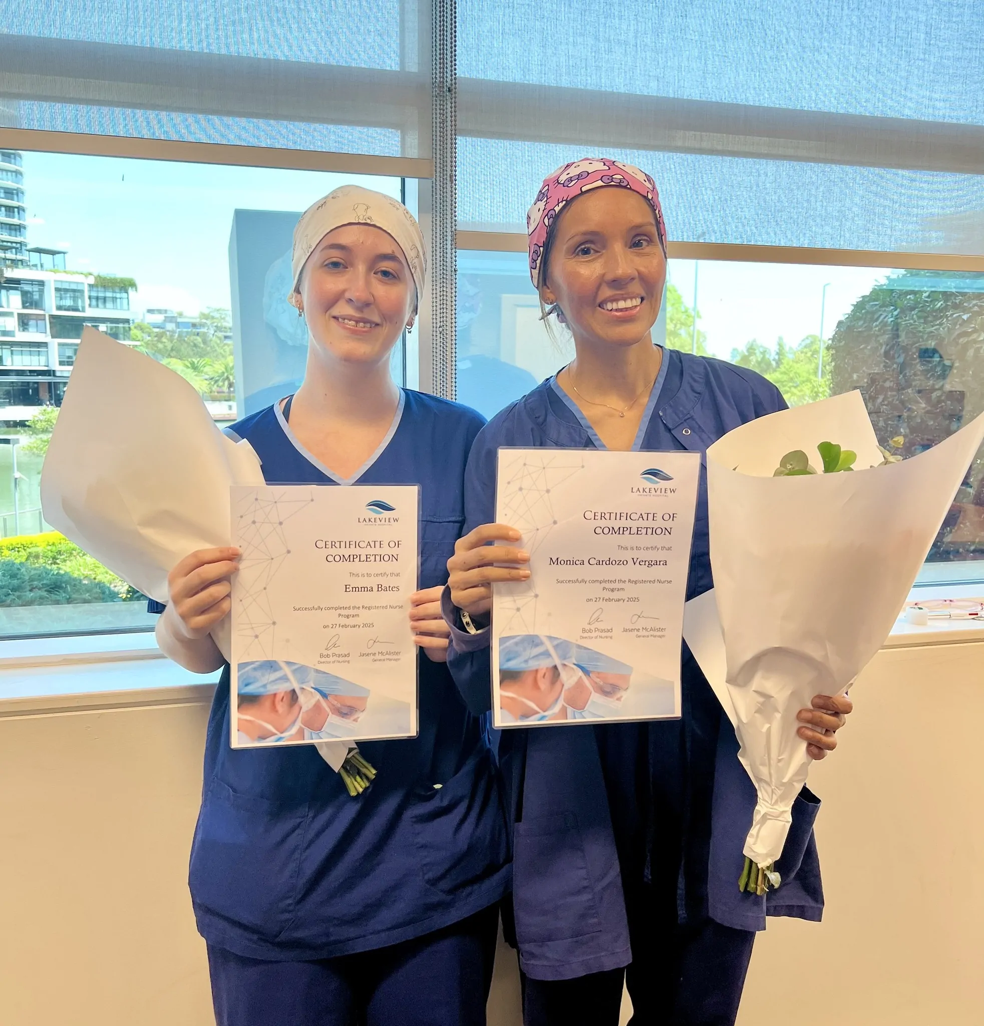 team accomplishment | staff news | Lakeview Sydney Hospital